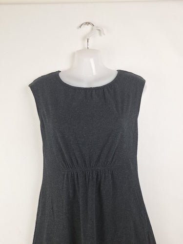 Second-Hand - Roots Green Organic Cotton Sweet Midi Dress Size M - SwapUp