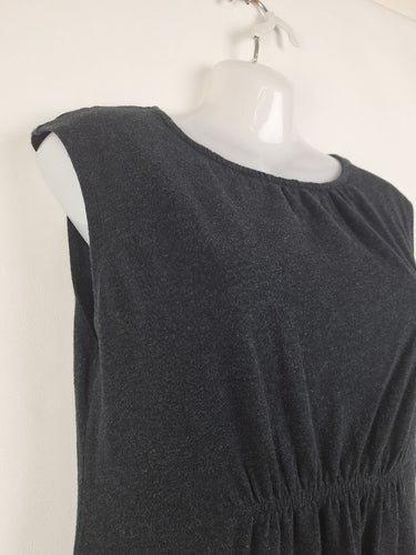 Second-Hand - Roots Green Organic Cotton Sweet Midi Dress Size M - SwapUp