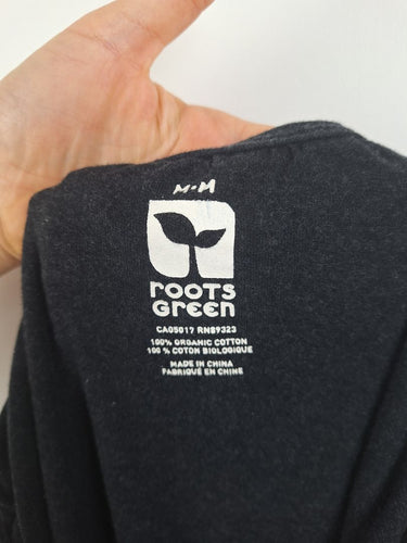 Second-Hand - Roots Green Organic Cotton Sweet Midi Dress Size M - SwapUp