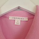 Second-Hand - Trenery Sherbet Pink Classic Fit Polo Top Size S - SwapUp