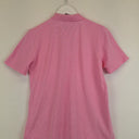 Second-Hand - Trenery Sherbet Pink Classic Fit Polo Top Size S - SwapUp