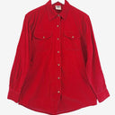 Second-Hand - Blue Ridge Apple Micro Cord Button Up Shirt Size 10 - SwapUp