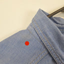 Second-Hand - Brown Sugar Chambray Mini Button Shirt Size 12 - SwapUp