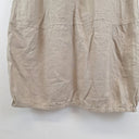 Second-Hand - Valia Sandy Desert Linen Midi Dress Size S - SwapUp