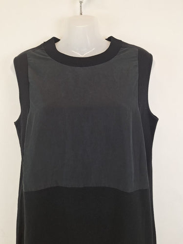 Second-Hand - COS Contrast Panel Knit Mini Dress Size S - SwapUp