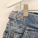 Second-Hand - Threadz Casual Washed Elastic Waist Jeans Size S - SwapUp