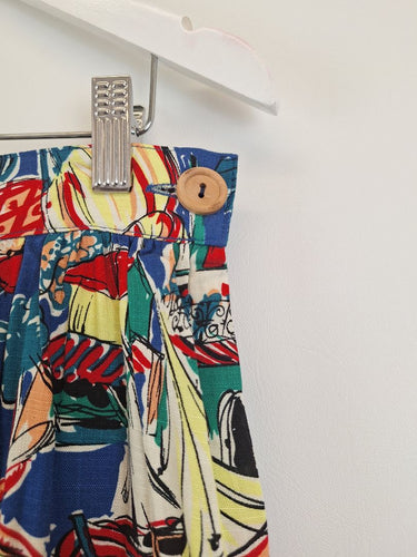 Second-Hand - King Louie Tropical Island Midi Skirt Size 10 - SwapUp