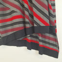 Second-Hand - Taking Shape Asymmetric Stripe Blouse Size L - SwapUp