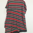 Second-Hand - Taking Shape Asymmetric Stripe Blouse Size L - SwapUp