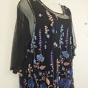 Second-Hand - Taking Shape Embroidered Floral Midi Dress Size 24 - SwapUp