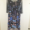 Second-Hand - Taking Shape Embroidered Floral Midi Dress Size 24 - SwapUp