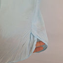 Second-Hand - Country Road Ice Blue Capped Sleeve Everyday Essential Top Size S - SwapUp
