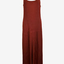 Second-Hand - Witchery Terracotta Ribbed Maxi Dress Size S - SwapUp