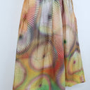 Second-Hand - Leona Edmiston Autumn Hues Halter Neck Midi Dress Size M - SwapUp