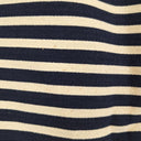 Second-Hand - Banana Republic Structured Navy Striped Mini Skirt Size 12 - SwapUp