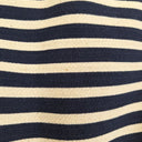 Second-Hand - Banana Republic Structured Navy Striped Mini Skirt Size 12 - SwapUp