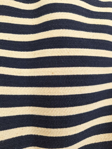 Second-Hand - Banana Republic Structured Navy Striped Mini Skirt Size 12 - SwapUp