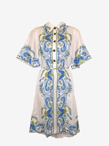 Zoe Kratzmann Forum Tunic Dress Aqua Mirage Dress Size 8