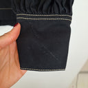 Second-Hand - Country Road Contrast Stitch Luxe Blouse Size 12 - SwapUp