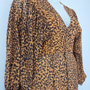 Second-Hand - C/MEO Collective V Neck Mustard Midi Dress Size M - SwapUp