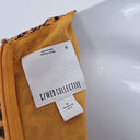 Second-Hand - C/MEO Collective V Neck Mustard Midi Dress Size M - SwapUp