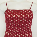 Second-Hand - Talulah Merlot Floral Lace Midi Dress Size M - SwapUp