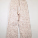 Second-Hand - Gorman Python Wide Leg Pale Dusty Denim Pants Size 6 - SwapUp
