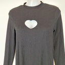 Second-Hand - Monki Body Con Heart Cut Out Midi Dress Size XS - SwapUp