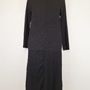 Second-Hand - Monki Body Con Heart Cut Out Midi Dress Size XS - SwapUp
