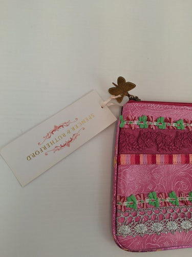 Second-Hand - Spencer & Rutherford Pink Strawberry Clutch Size OSFA - SwapUp