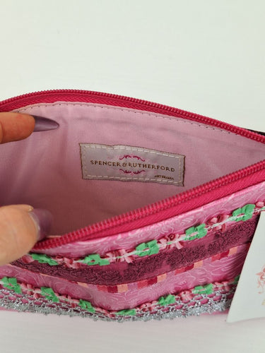 Second-Hand - Spencer & Rutherford Pink Strawberry Clutch Size OSFA - SwapUp