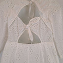 Second-Hand - Kachel Button Up Broderie Picnic Midi Dress Size 12 - SwapUp