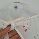 Second-Hand - Kachel Button Up Broderie Picnic Midi Dress Size 12 - SwapUp