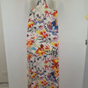 Second-Hand - Gingham & Heels Quirky Summer Floral Maxi Dress Size 12 - SwapUp