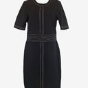 Second-Hand - Country Road Modern Contrast Stitch Midi Dress Size S - SwapUp