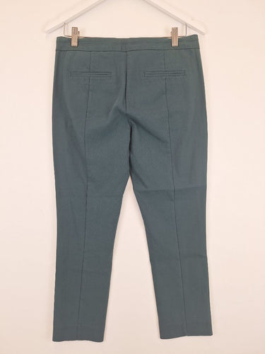 Second-Hand - Marcs Staple Dark Forest Green Slim Ankle Pants Size 10 - SwapUp
