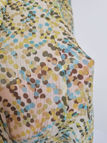 Second-Hand - Jones New York Silk Confetti Midi Skirt Size 12 - SwapUp
