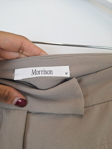 Second-Hand - Morrison Classic Beige Tapered Pants Size M - SwapUp