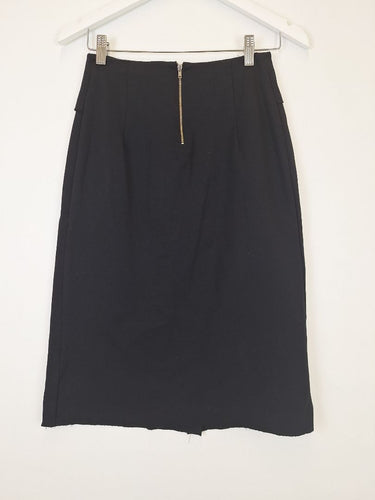 Second-Hand - Christopher Esber Raw Edge Layer Midi Skirt Size 12 - SwapUp