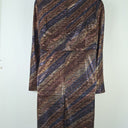 Second-Hand - Embody Women Vibrant Metallic Galaxy Knee Length Dress Size 22 - SwapUp