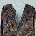Second-Hand - Embody Women Vibrant Metallic Galaxy Knee Length Dress Size 22 - SwapUp