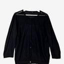 Second-Hand - David Lawrence Effortless Sheer Button Up Cardi Top Size XL - SwapUp