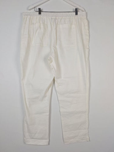 Second-Hand - Sportscraft Classic Summer Linen Blend Pants Size 16 - SwapUp