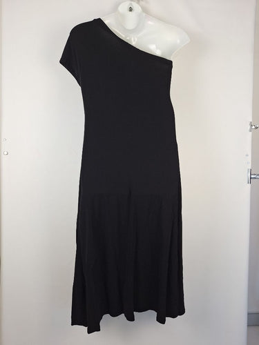 Second-Hand Country Road Elegant Asymmetric Flared Midi Dress Size L SwapUp Second-Hand Country Road Elegant Asymmetric Flared Midi Dress Size L SwapUp