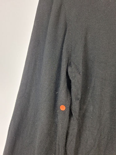 Second-Hand - Veronika Maine Black Ultrafine Knit Top Size L - SwapUp