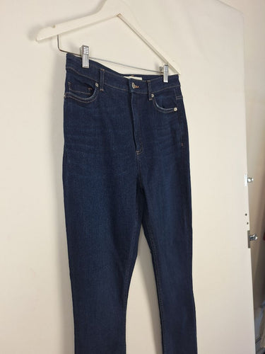 Second-Hand - Country Road Slim Fit Distressed Pocket Jeans Size 12 - SwapUp