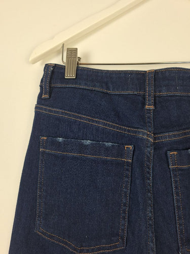 Second-Hand - Country Road Slim Fit Distressed Pocket Jeans Size 12 - SwapUp