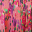 Second-Hand - Megan Park Soft Peachy Floral Blur Blouse Size S - SwapUp