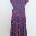 Second-Hand - Seasalt Cornwall Ruby Petal Cross Bodice Maxi Dress Size 12 - SwapUp
