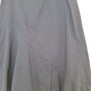 Second-Hand - Sportscraft Navy Diagonal Panel Split Midi Skirt Size 12 - SwapUp